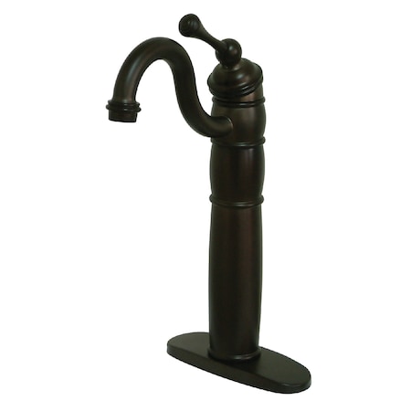 Kingston Brass Vessel Sink Faucet, Oil Rubbed Bronze KB1425BL